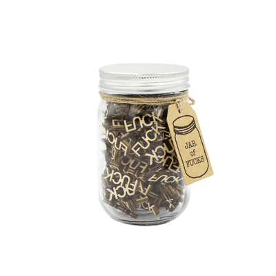 Fucks to Give Gift Jar - Handmade Encouragement Gift