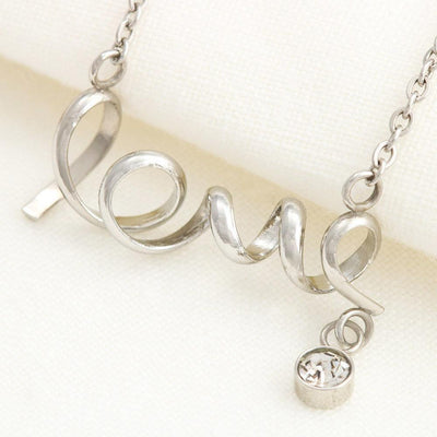 Mother's Love Scripted Love Necklace