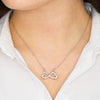 Mother's Love Infinity Necklace