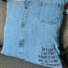 Memory Cushion/Pillow Made out of Your Loved One's Shirt