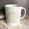 Personalised You are nothing short of amazing... pastel rainbow Quote Mug - Coffee Mug - Gift Mug - Cup